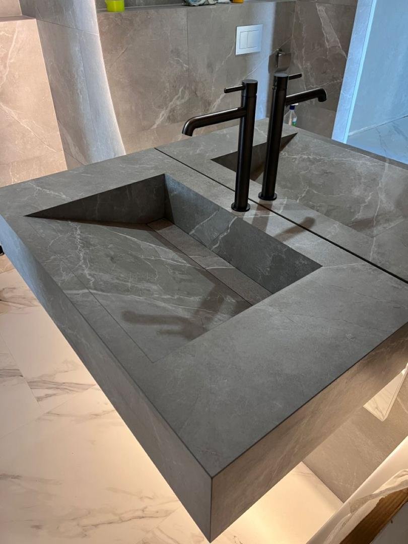 حوض رخام فاخر موديل 8